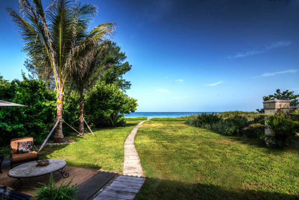 Point of Rocks beach in Sarasota, Florida